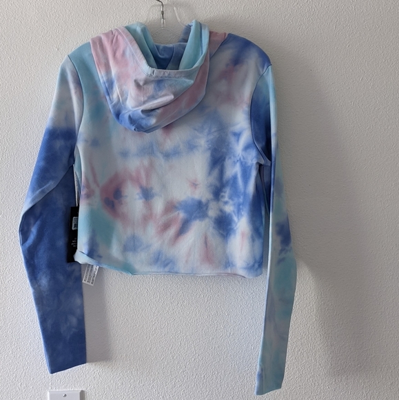 {Wildfox} New Painted Sky Ivy Cropped Sweatshirt - Picture 5 of 5